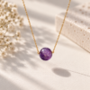 colier 1 solier Collier améthyste avec pendentif INTUITION