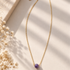 cool 1 Collier améthyste avec pendentif INTUITION