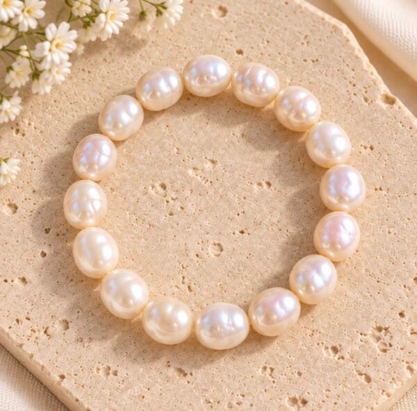 Screenshot Bracelet perles d'eau douce ÉPURE — élastique