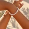 Screenshot Bracelet perles d'eau douce ÉPURE — élastique