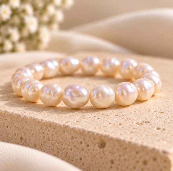 Screenshot Bracelet perles d'eau douce ÉPURE — élastique