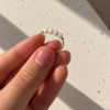 Bague en perles d'eau douce EPURE