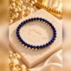 AZURA – lapis-lazuli Bracelet AZURA en lapis-lazuli naturel, perles rondes bleu profond