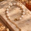 Bracelet ÉPURE — perles d'eau douce naturelles