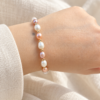 Bracelet ÉPURE — perles d'eau douce naturelles