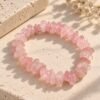 bracelet-rosa-01 Bracelet ROSA en éclats de quartz rose porté au poignet