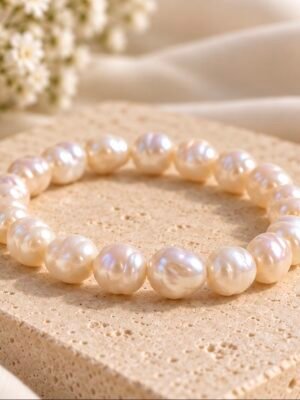 Screenshot Bracelet perles d'eau douce ÉPURE — élastique