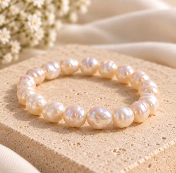 Screenshot Bracelet perles d'eau douce ÉPURE — élastique