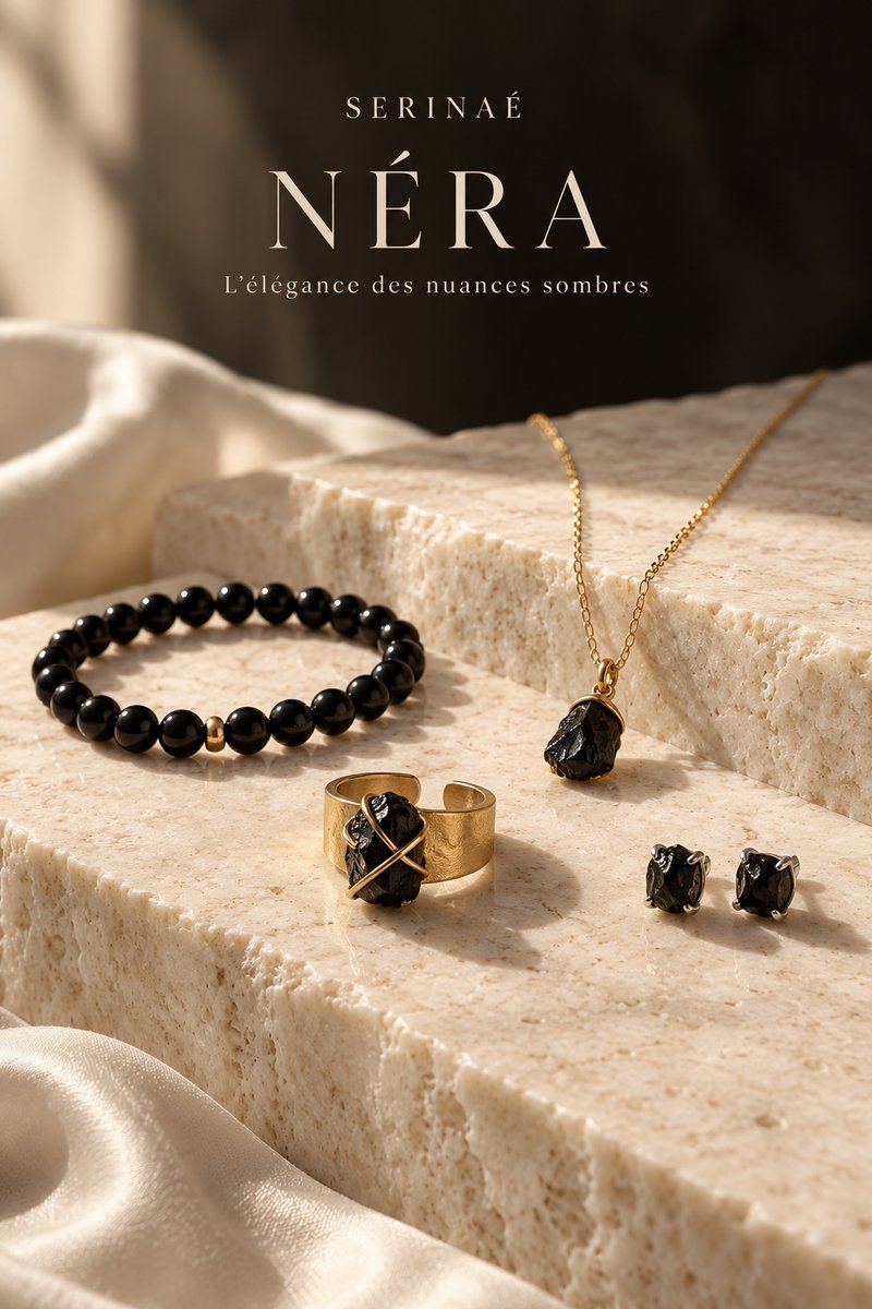 Collection NÉRA Serinaé – l’élégance des nuances sombres